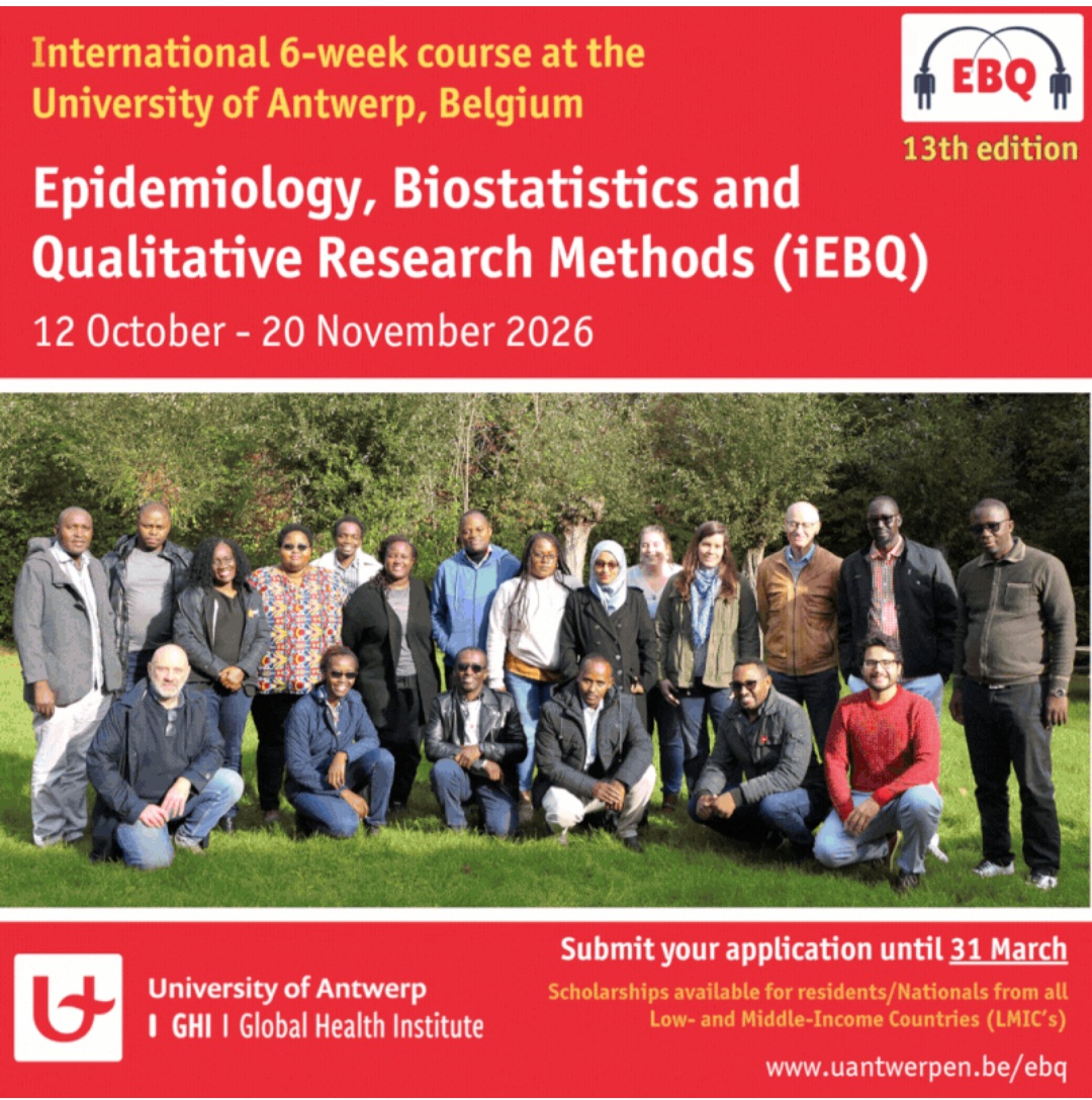 International Short Course in Epidemiology, Biostatistics & Qualitative Research Methods (iEBQ)